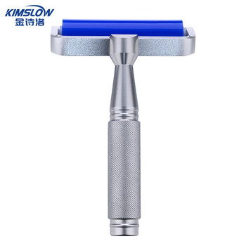 金诗洛 KSL064 防尘粘尘滚筒滚轮 除尘清洁滚轮 硅胶粘尘滚轮 14寸金属手柄35cm