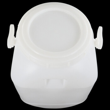 冰禹 BYlf-143 方形水桶 加厚塑料手提带盖 白色50L