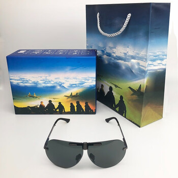 星工 XINGGONG 偏光镜 无框折叠式男士太阳镜 骑行户外司机开车驾驶镜