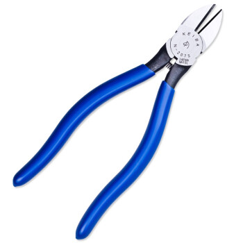 马牌（KEIBA）进口电工斜嘴钳 N-207S电工钳(175mm 7寸) 斜口钳 斜咀钳