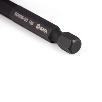 世达SATA 1/4"（6.35mm)系列50mm长机用六角批头，10件套，3*50mm，59033-50