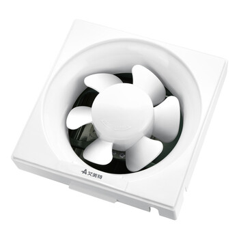 艾美特换气扇窗式排气扇10寸厨房排风扇卫生间墙壁用洗手间抽风机开孔290*290mm无网罩XF2560P