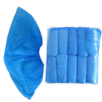 安美尚（ams）一次性鞋套CPE鞋套 样板房一次性鞋套室内 定做 无尘脚套鞋 100只