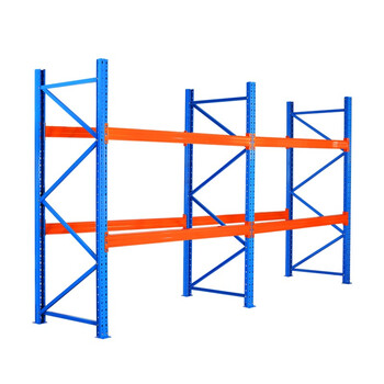时通重型货架仓储加厚横梁式托盘货架仓库储物架主架1吨【内径2.5米*1米*6米】3层（含地面4层）