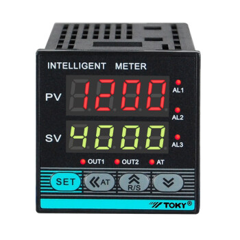 东崎 TOKY pid温控仪表智能温控表TE工业温控器经济型数显温控开关可调 TE4-RB10W