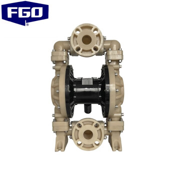 FGO 气动隔膜泵耐强腐蚀 氟塑料PVDF+F46特氟龙 DN50 2寸