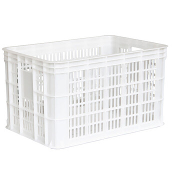 伏兴 塑料周转筐 塑料筐定制快递筐运输货物框收纳筐篮子周转箱 B4筐/外450*305*240mm