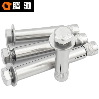 腾驰（CT）015 外六角内膨胀螺栓 304不锈钢 A2-70 M8*120（10个装）