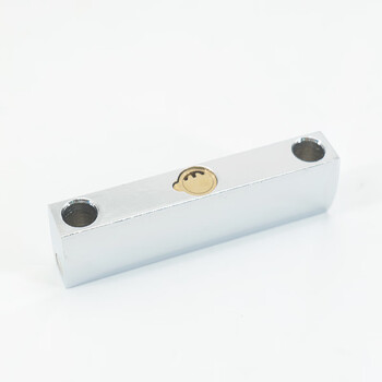 赫思迪格 JG-1342 玻璃门锁 U型锁 防盗锁具挂锁 摩托车电瓶车锁 906型号350mm