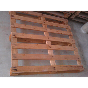 盛丰源 叉车托盘仓储重型货架铁木托盘卡板实木熏蒸木卡板 桉木1100*1000*125mm（货期5天）