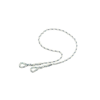 代尔塔（DELTAPLUS）507522 聚酰胺三股安全绳 高空防坠落双套头连接绳 定做 2米 1条