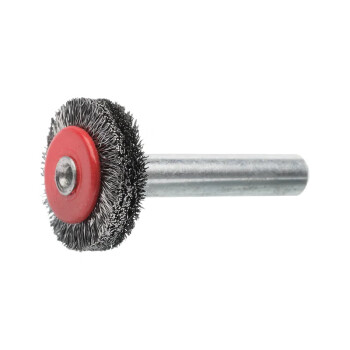 德国哈恩库博工具 HAHN+KOLB ATORN 滚刷，30mm直径，柄6mm，刻纹钢丝0.15mm 76090031
