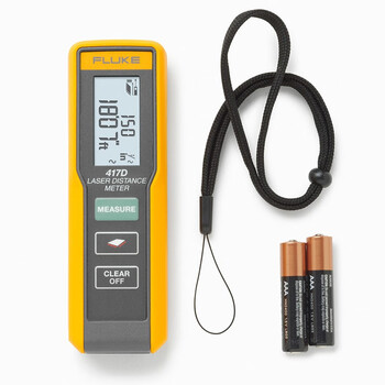 福禄克（FLUKE)417D 激光测距仪 40米（ 131 英尺）工作范围 一年保修 FLUKE-417D