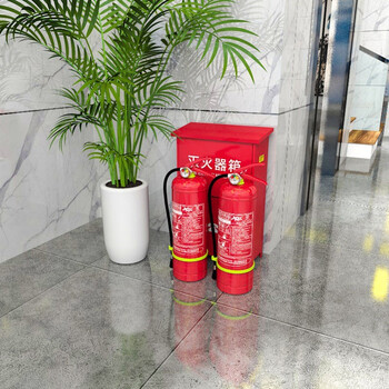 绿消 4公斤干粉灭火器 干粉灭火器4kg 消防器材新国标
