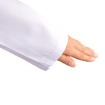 安美尚(ams)厨师工作服厨房餐厅饭店后厨食堂双排扣男厨师服 男女同款长袖 定做 M 1件