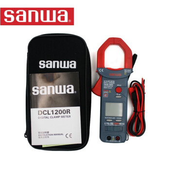 sanwa DCL1200R 交流钳形表1200A分辨率0.1A真有效值 1年维保