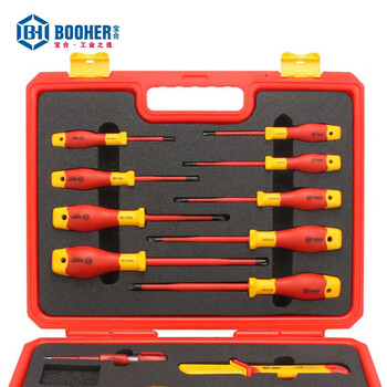 宝合(BOOHER)15件套绝缘综合工具组套 0200105 