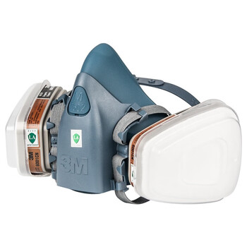3M 7502+6001半面罩七件套 有机蒸气防护（7502*1个，6001*2个，5N11*2片，501*2个）