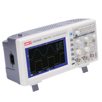 优利德（UNI-T）UTD2102CEX数字存储示波器 100MHz 1G采样率 双模拟通道USB存储  1年维保