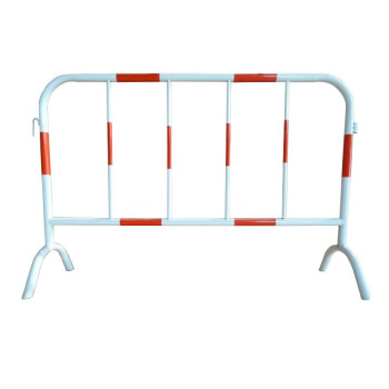 京特 铁马护栏公路施工移动式围挡道路临时隔离栏安全排队护栏警示工程安全防护 红白1500*1000