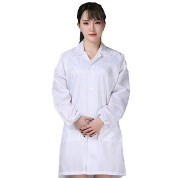 飞尔 无尘衣 防尘洁净服 劳保工作服 净化服 【白色 M码】