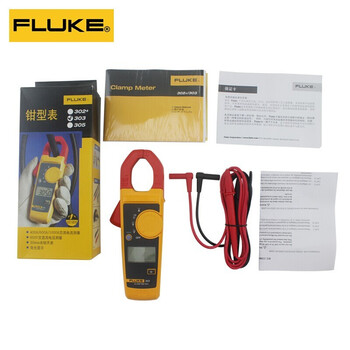 福禄克(FLUKE) F303 钳形万用表高精度数字交流电流钳表 F303（测交流电路600A）
