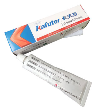 卡夫特 kafuter K-5933W 单组份有机硅密封胶 自流平线束堵孔胶 白色半流淌100克/支