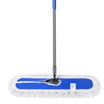 美家日记 商用平板拖把 物业尘推拖把 酒店公司单位公共地面清洁平拖 大面积地推110CM