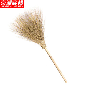 京洲实邦【1把装小号无叶竹竿扫把】手工环卫竹扫帚ZJ-0128