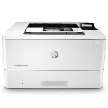 惠普 HP M405dw 黑白激光打印机 A4 白色 有线，无线，双面 按台销售