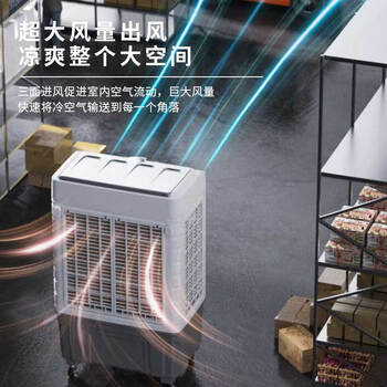 先科(SAST)冷风扇/空调扇/交流定频冷风机/家用商业用水冷风扇/餐厅食堂制冷风扇/车间工业扇CG-702L