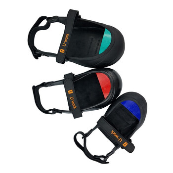 优工 11136双固定带访客鞋套防砸鞋头防滑鞋套定做 M码 1双