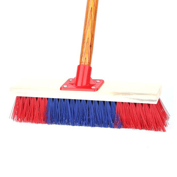 冰禹 BYjj-102 地刷硬毛长柄刷 户外地板刷 地扫把清洁刷子加大地板刷 30cm