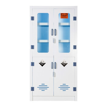 京度 PP器皿柜    四门双锁实验室化学品药品柜安全柜器皿柜试剂柜可定制