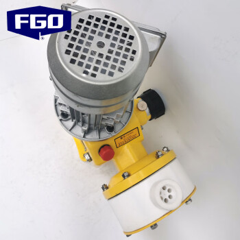 FGO 机械隔膜计量泵 PTFE四氟泵头 自动加药泵 DJ-D 2000L/h 0.3mpa 功率1.5kw