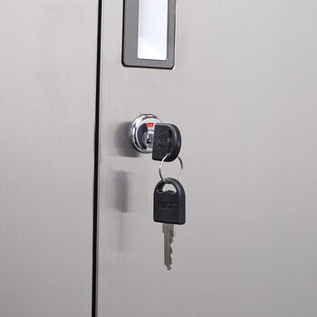 京顿JINGDUN 201不锈钢更衣柜钢员工储物柜宿舍健身更衣浴室寄存鞋包柜 九门更衣