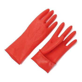 安洁士 橡胶手套 防水防滑手套 10付/包 颜色下单备注