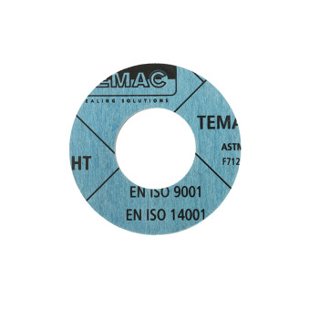 TEMAC/太美TC-33耐高温高压无机纤维垫片PN系列 无石棉垫片MFM面DN350,T=3.0mm，HG/T20606-2009 