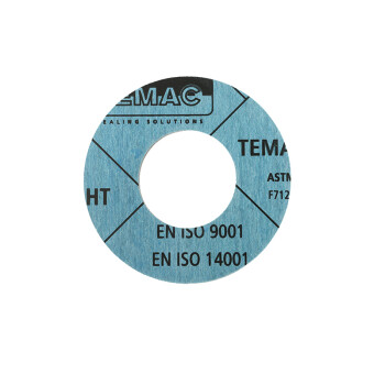 TEMAC/太美TC-33耐高温芳纶垫片 无石棉垫片PN系列 RF面DN40,PN63,T=1.5mm，HG/T20606-2009  