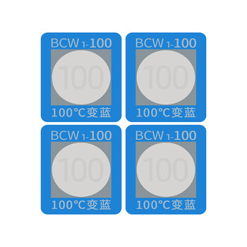 TFN 测温贴 感温贴纸 单片 BCW1-100 一张（25片）