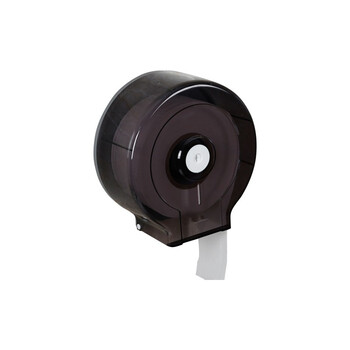 劳保佳 大卷纸巾盒 酒店宾馆卷纸盒 厕所卫生间纸巾架 壁挂式大盘纸盒免打孔卷纸盒 608款 白色