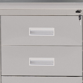 圣极光304不锈钢工作台1.4米实验室操作台银行门卫桌可定制G1900