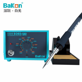 安赛瑞 焊台电烙铁 40W可调高效恒温电烙铁 高效低频电焊台SBK936b 企业可定制 白光BAKON 420230