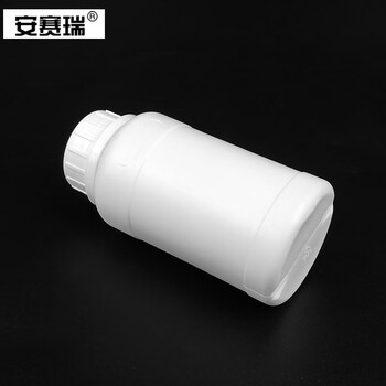 安赛瑞 塑料氟化瓶（2个装）实验室大口样品瓶试剂瓶水剂分装瓶化工采样瓶取样瓶 50ml 600582