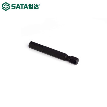 世达SATA 1/4"（6.35mm)系列50mm长机用六角批头，10件套，3*50mm，59033-50