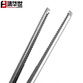 集华世 环卫工捡垃圾加长火钳拾物器取物夹子【塑柄不锈钢37.5直口】JHS-0179