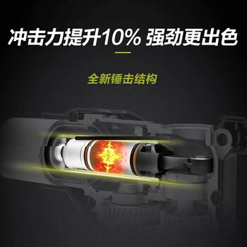 威克士（WORX） WU327 单用电锤大功率混凝土打孔冲击钻工业级电捶植筋幕墙电动工具1050W