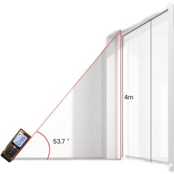 华盛昌（CEM）iLDM-160H红外激光测距仪 手持智能户外室内电子尺高准确度量房仪 160米