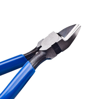 马牌（KEIBA）进口模型塑料水口钳PL-724(4寸100mm)(刃口平面) 斜口剪 斜嘴钳 平嘴钳 塑料钳