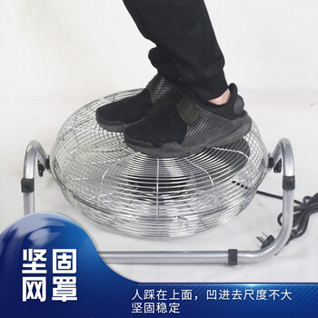亿望（yiwang）趴地扇 防水防油 爬地扇 工业扇风扇台式落地扇商用扇 20寸 4档调节